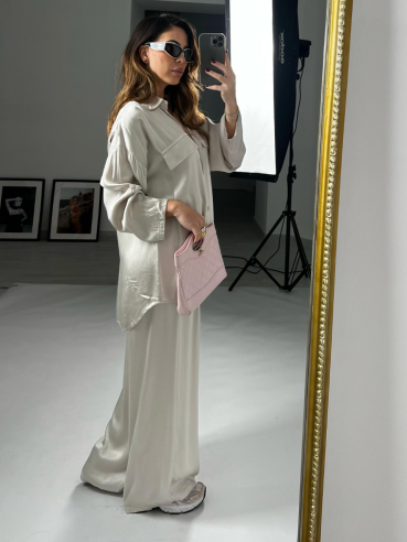 Set Satin Icy ghiaccio