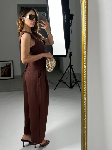 Set Monia mattone
