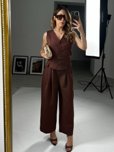 Set Monia mattone