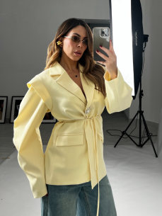 Blazer Anastasia paglierino 2