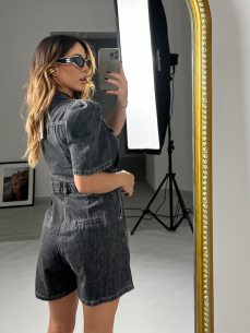 Salopette Norma grigia 2