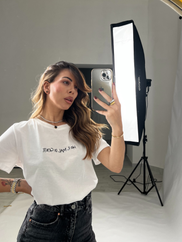 T-shirt “Ho il mal di gente”
