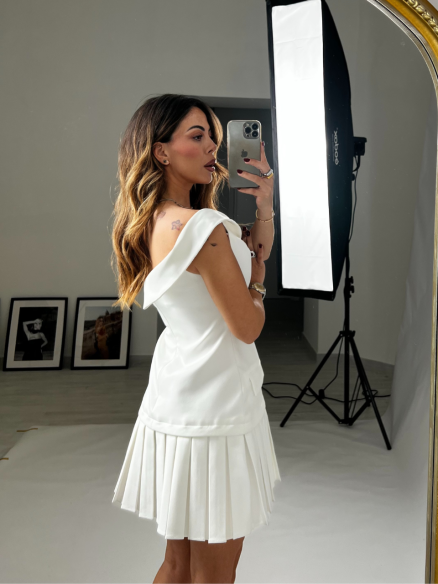 Mini Dress Camilla bianco Mini Dress Camilla bianco