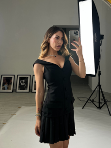 Mini Dress Camilla nero 2