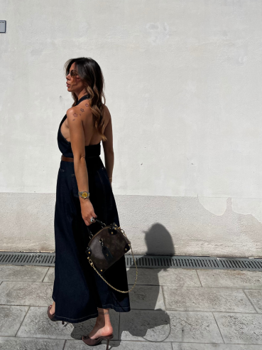 Midi Dress Luna Denim