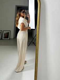 Jumpsuit Silvia panna fusciacca 2