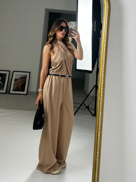 Jumpsuit Miriam camel