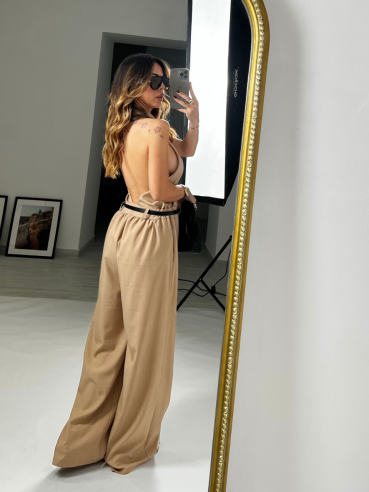 Jumpsuit Miriam camel