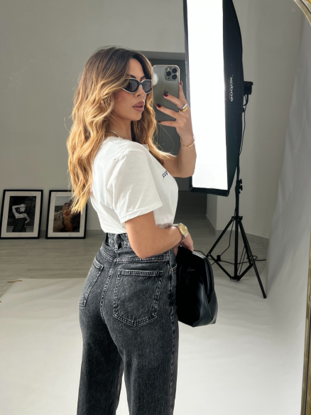 Denim Serafina cropped Denim Serafina cropped