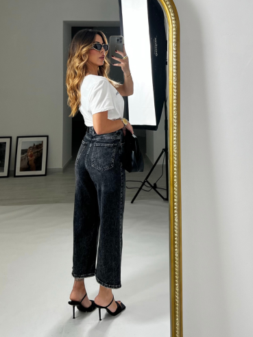 Denim Serafina cropped