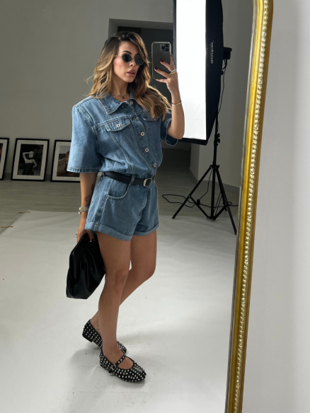 Salopette Alessia Denim Salopette Alessia Denim