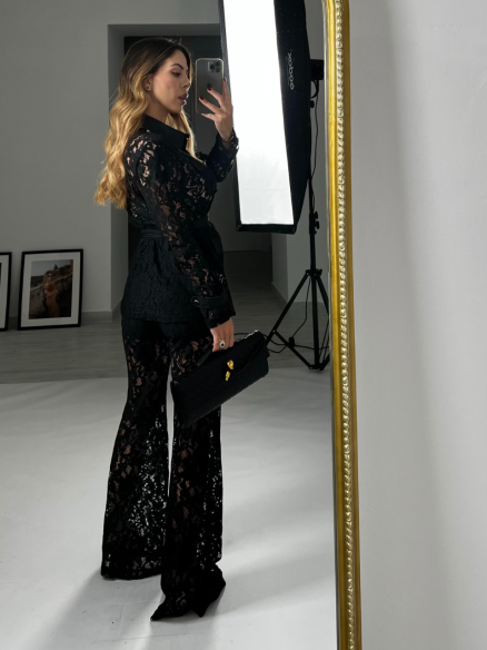Set Gisella pizzo nero Set Gisella pizzo nero