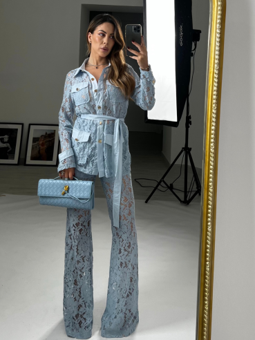 Set Gisella pizzo polvere