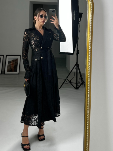 Dress Natalia pizzo nero