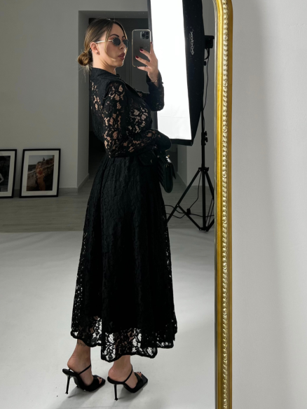 Dress Natalia pizzo nero Dress Natalia pizzo nero