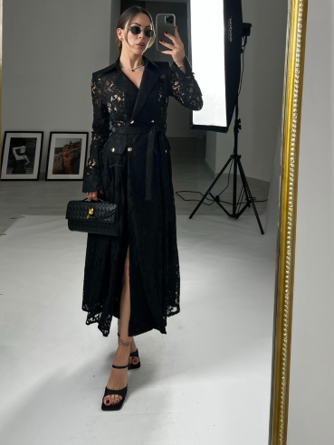 Dress Natalia pizzo nero