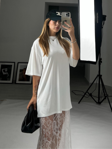 T-shirt + dress  Anita Bianca