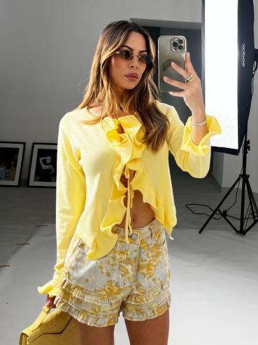 Shorts Grace giallo