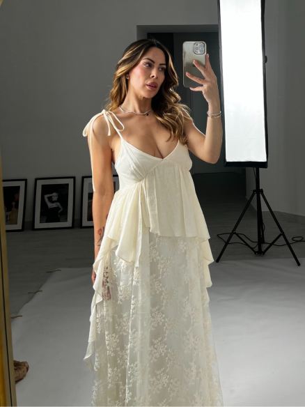 Dress Lola pizzo beige Dress Lola pizzo beige