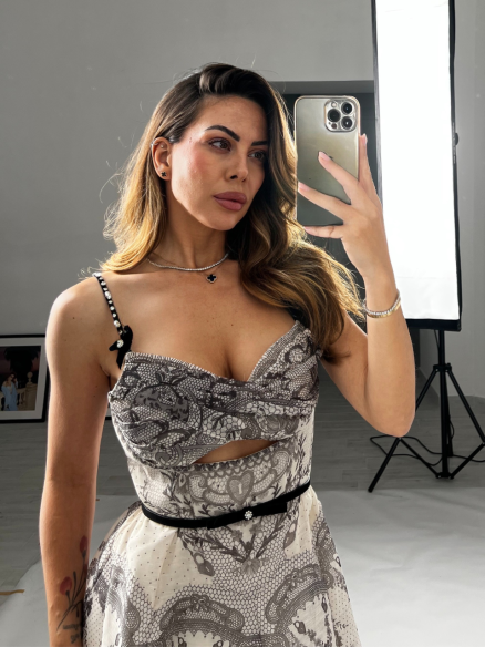 Mini Dress Consuelo nero