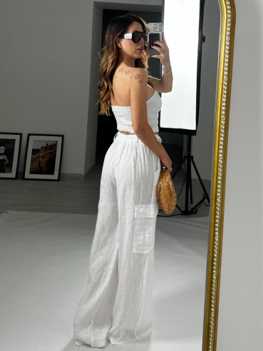 Set cargo Soraya bianco