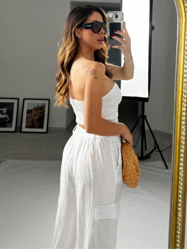 Set cargo Soraya bianco
