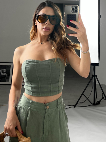 Set cargo Soraya verde