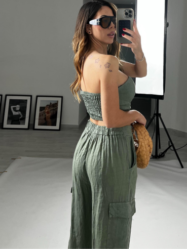 Set cargo Soraya verde