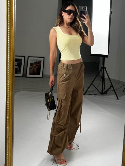 Canotta Gaia giallo Canotta Gaia giallo