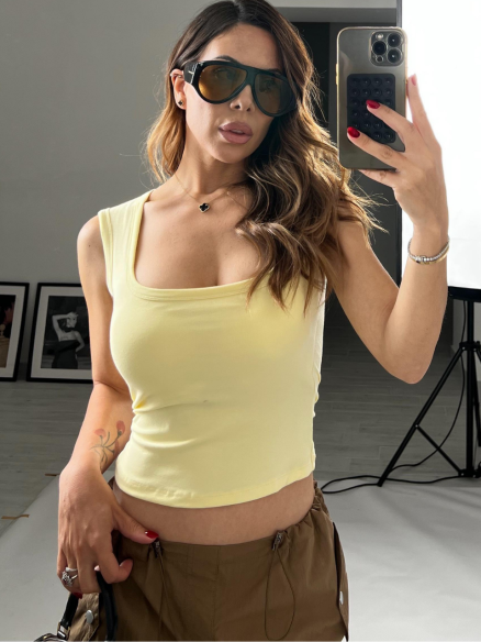 Canotta Gaia giallo Canotta Gaia giallo