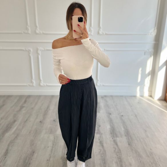 Panta Balloon Gessato