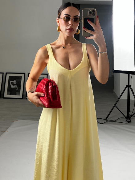 Jumpsuit Sharon giallo Jumpsuit Sharon giallo