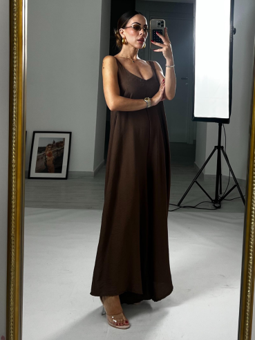 Jumpsuit Sharon choco