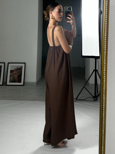 Jumpsuit Sharon choco