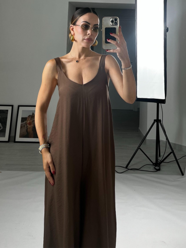 Jumpsuit Sharon choco