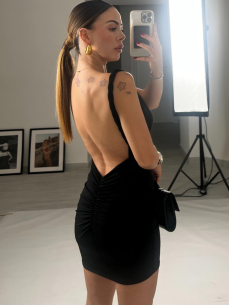 Mini Dress Nicole nero 2