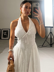 Midi Dress Atena bianco 2
