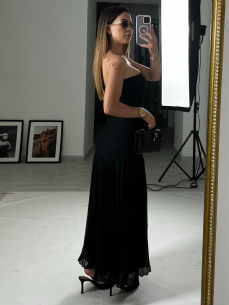 Midi Dress Isabel nero 2