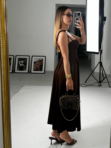 Midi Dress Praya 2.0 choco