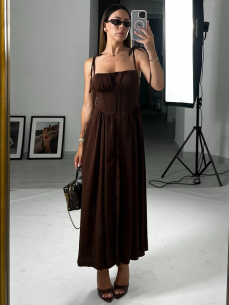 Midi Dress Praya 2.0 choco
