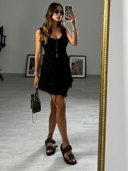 Mini Skirt Taylor nera