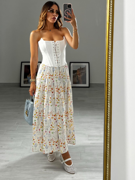 Skirt Betta fiori piccoli