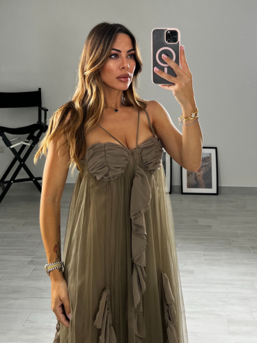 Dress Elsa fango