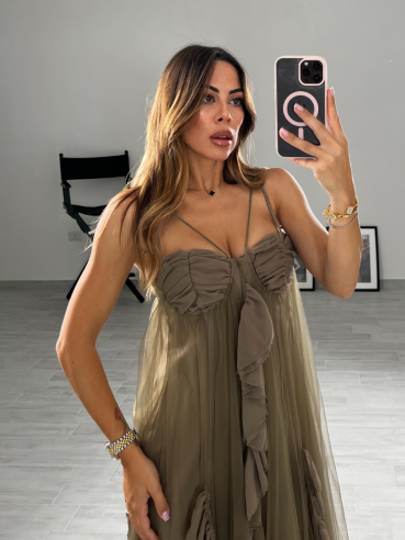 Dress Elsa fango