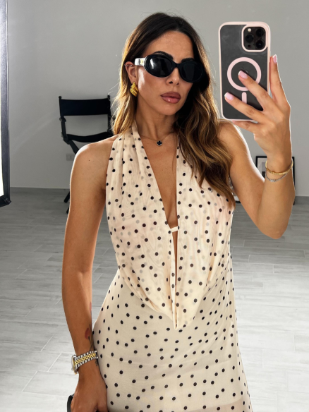 Maxi Dress Pois Nevia Maxi Dress Pois Nevia