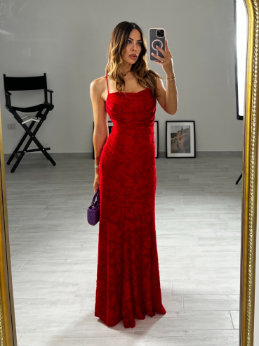 Dress Flavia rosso
