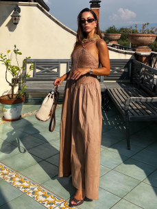 Maxi Dress Francesca beige 2