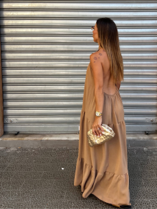 Maxi Dress Tessa 2.0 camel 2