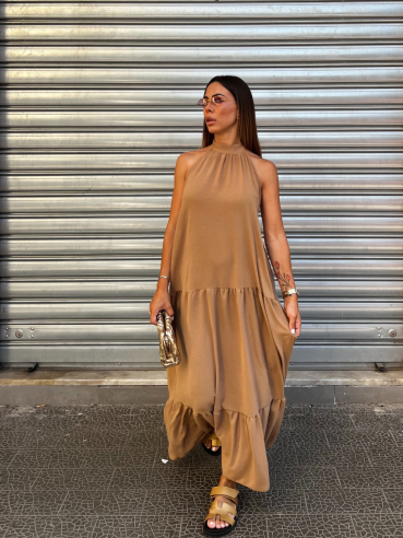 Maxi Dress Tessa 2.0 camel