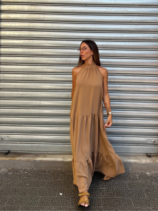 Maxi Dress Tessa 2.0 camel